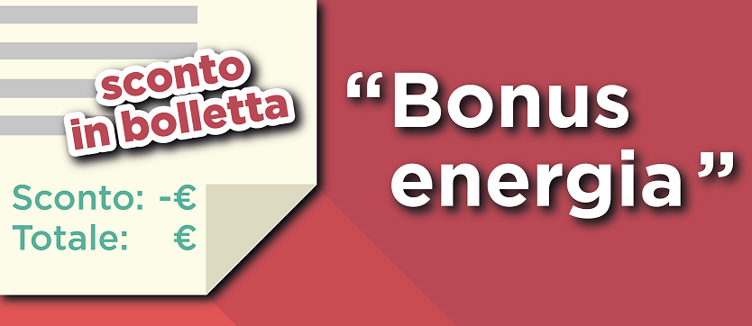 Sconto sulla bolletta di luce e gas con il bonus energia